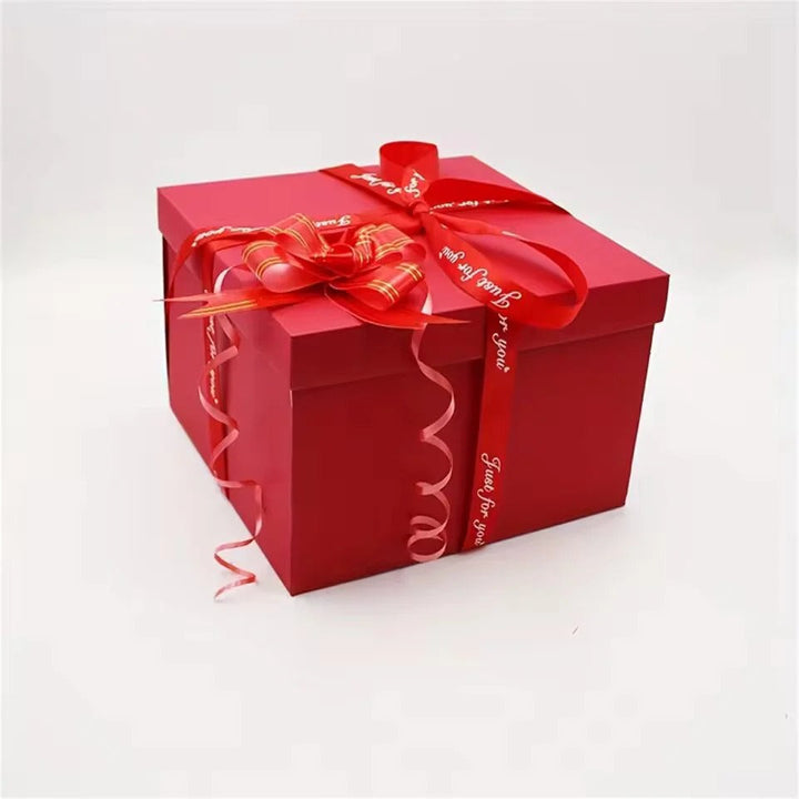 Luxuriöse Überraschungs-Geschenkbox mit Süßigkeiten und Schokolade – Originalelles Geschenk