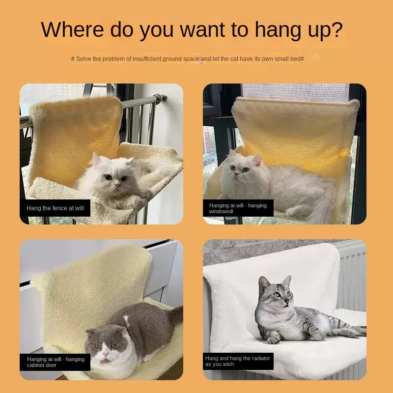 Fluffy Cat Hammock Skanto