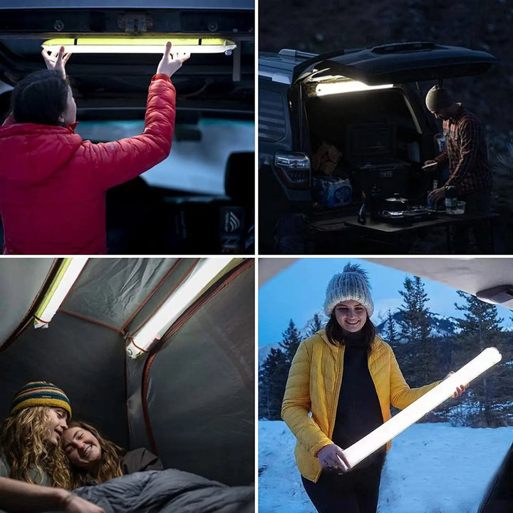 Skanto | Oppblåsbar Solenergi LED Tube Lys - LumiGlow Pro