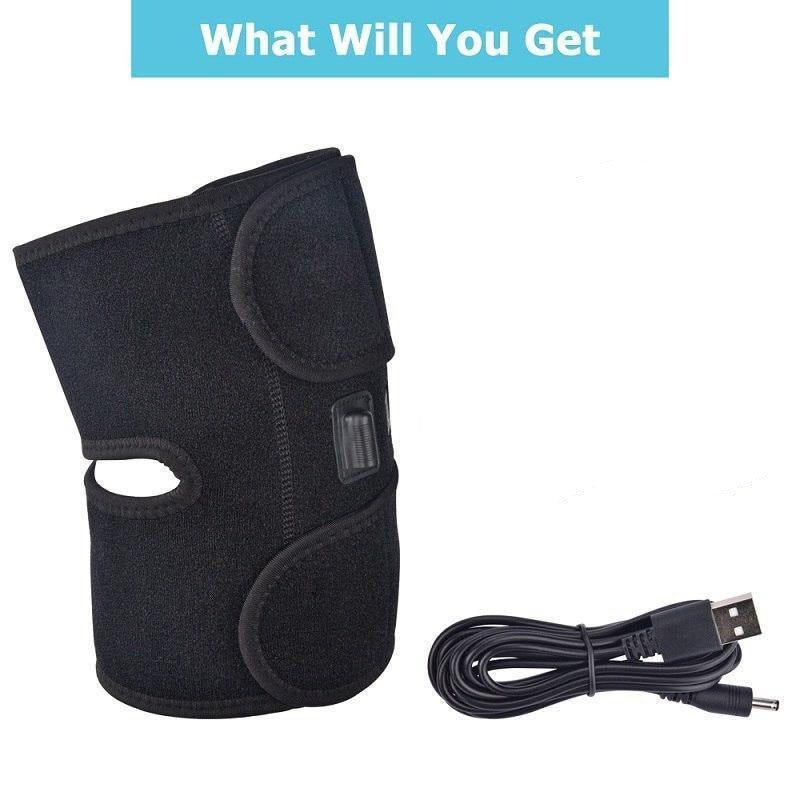 Norvo | Infrarød Oppvarmet Kne Fysioterapi Sikker Massør - Smertelindring Rehabilitering