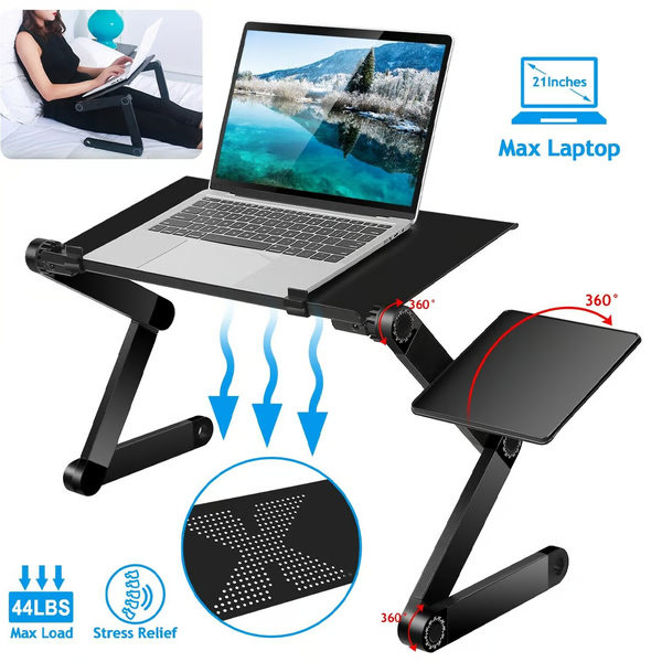 Skanto | 360° Ergonomisk Laptopstativ – FlexStand