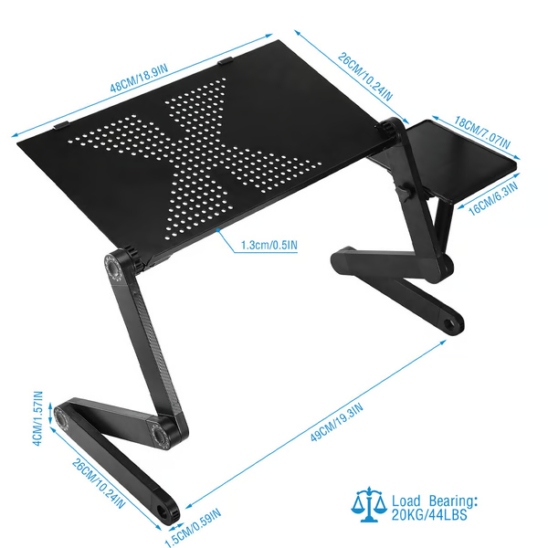 Skanto | 360° Ergonomisk Laptopstativ – FlexStand