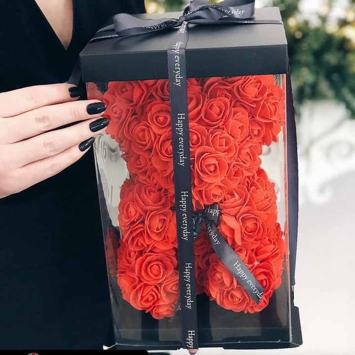 Skanto | Rose Teddybjørn den Perfekte Valentinsgaven