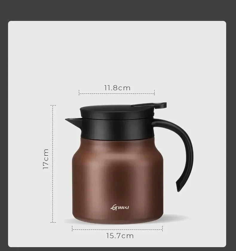 Skanto | Isolated tea serving kettle with infusion – 800ml stainless steel