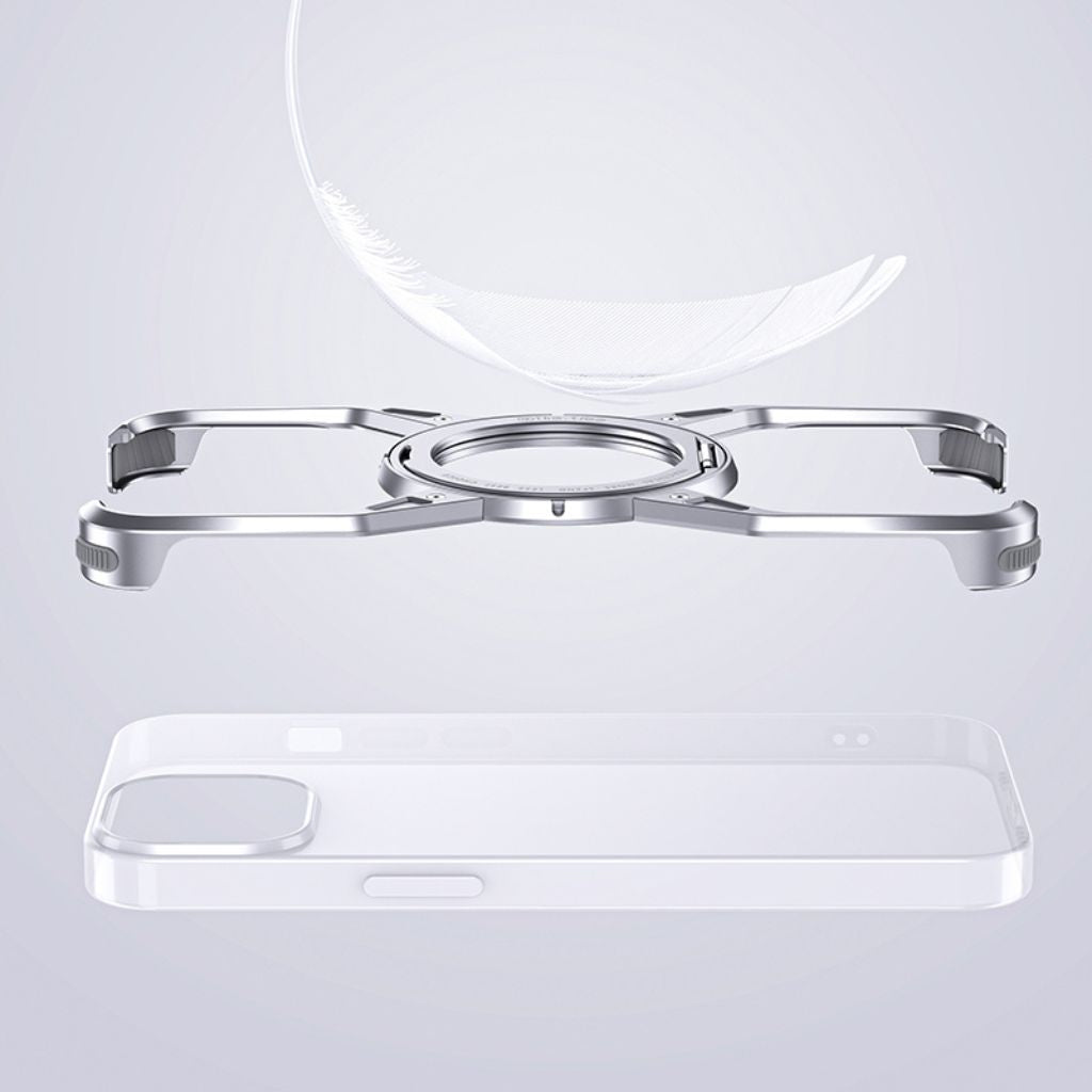 Usynlig MagSafe iPhone-deksel - Ultratynn, Beskyttende og Trådløst Oppladbar | Skanto