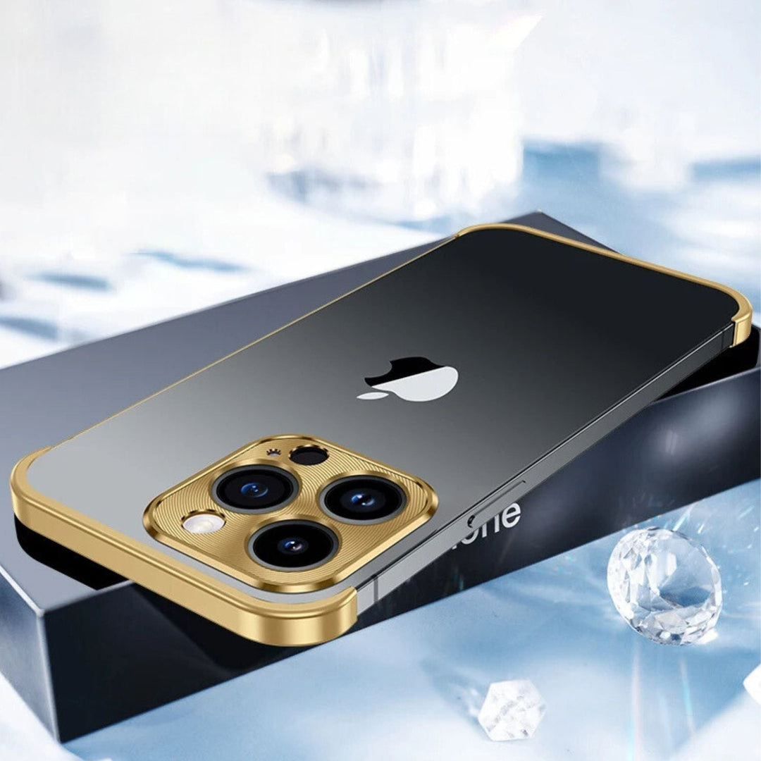 Ultrafin metalldeksel for iPhone – Usynlig beskyttelse, Slank og solid telefonskal | Skanto