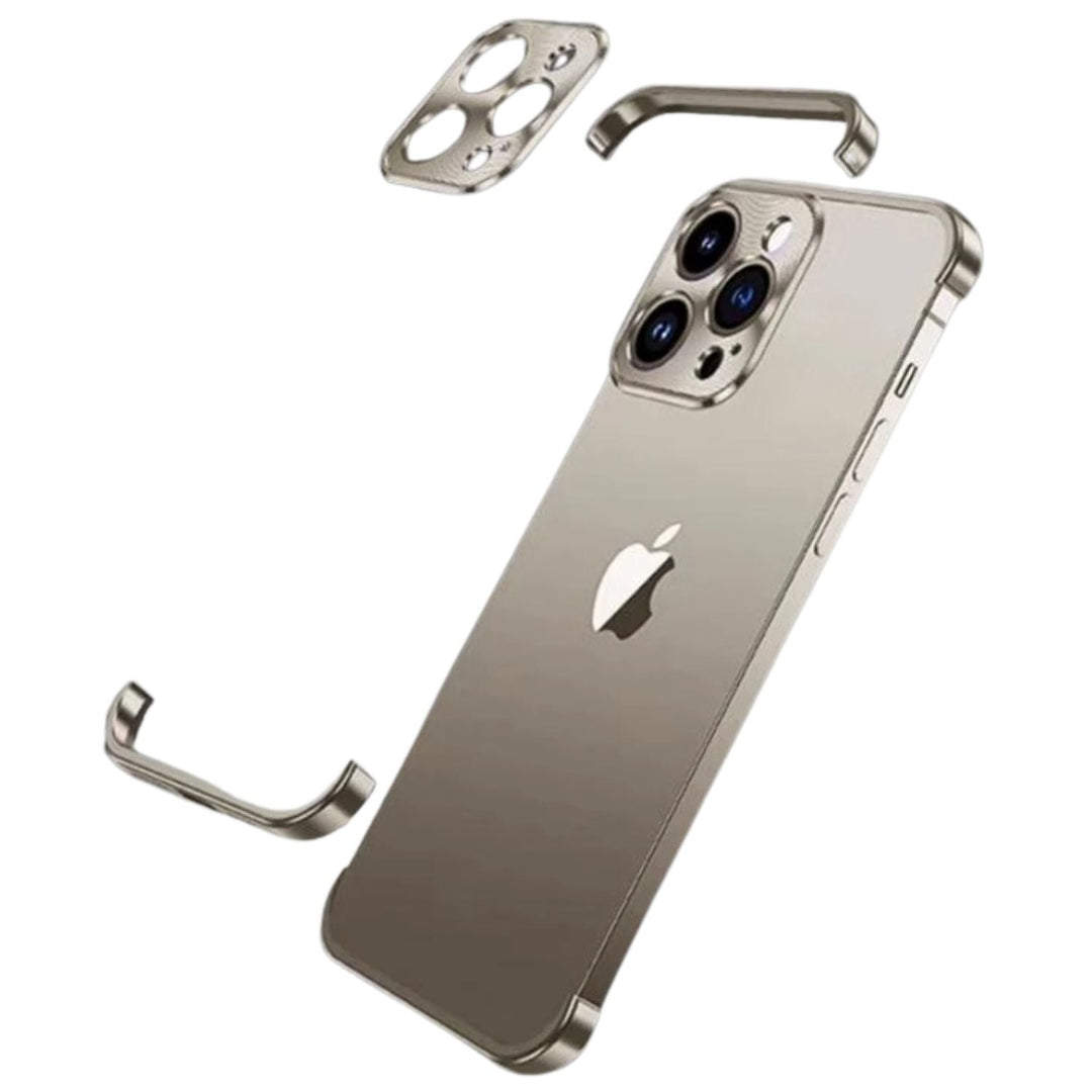 Ultrafin metalldeksel for iPhone – Usynlig beskyttelse, Slank og solid telefonskal | Skanto