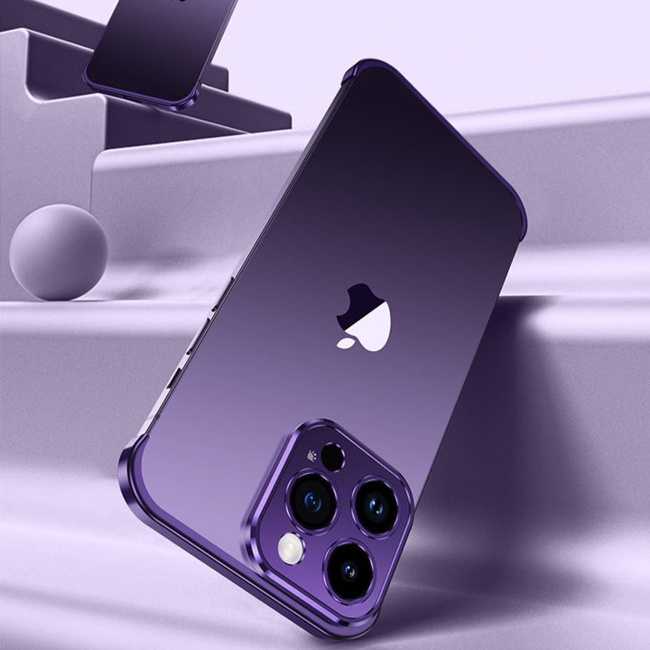 Ultrafin metalldeksel for iPhone – Usynlig beskyttelse, Slank og solid telefonskal | Skanto