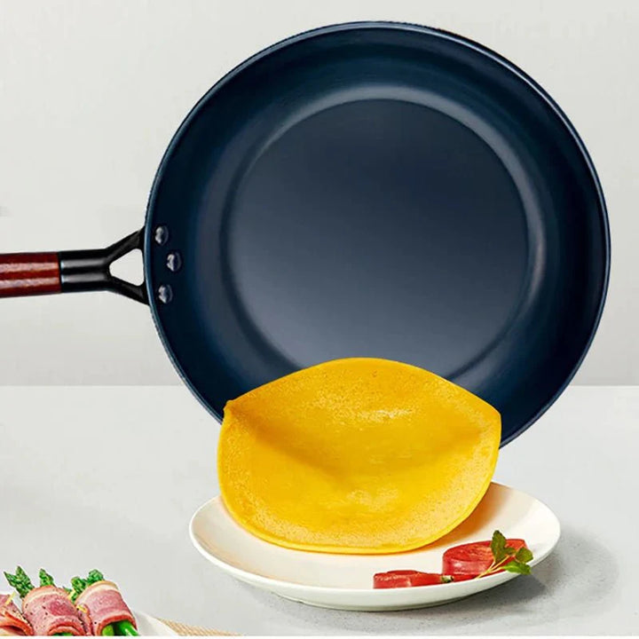 Skanto | ForgeVerra Premium Gussejern Stekepanne | Non-stick gussejern stekepanne for sunn, jevn matlaging