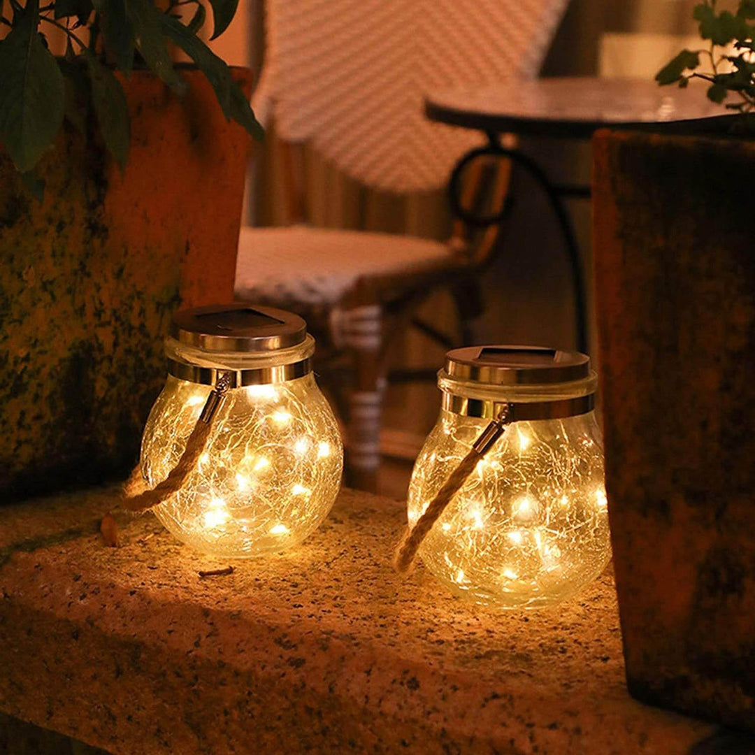 Skanto | SunGlow - Varm Solfylt Glasslampe
