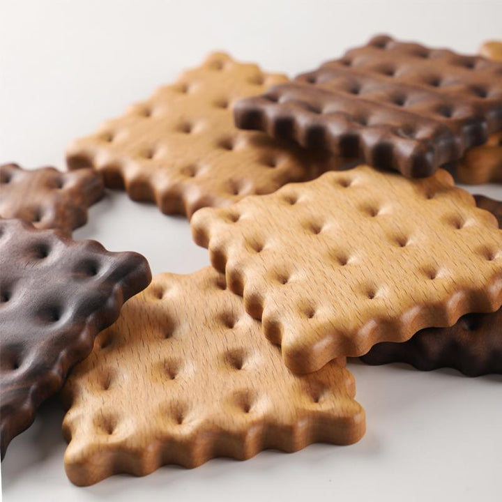 CookieCoasters - Treunderlag med Unik Design Skanto
