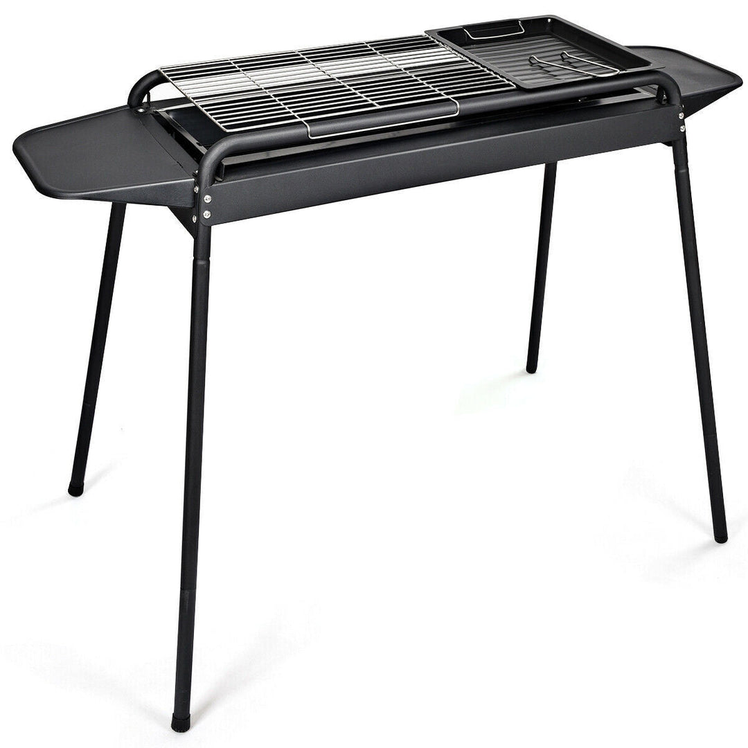 Høydejusterbar utendørs grill med kull | Skanto