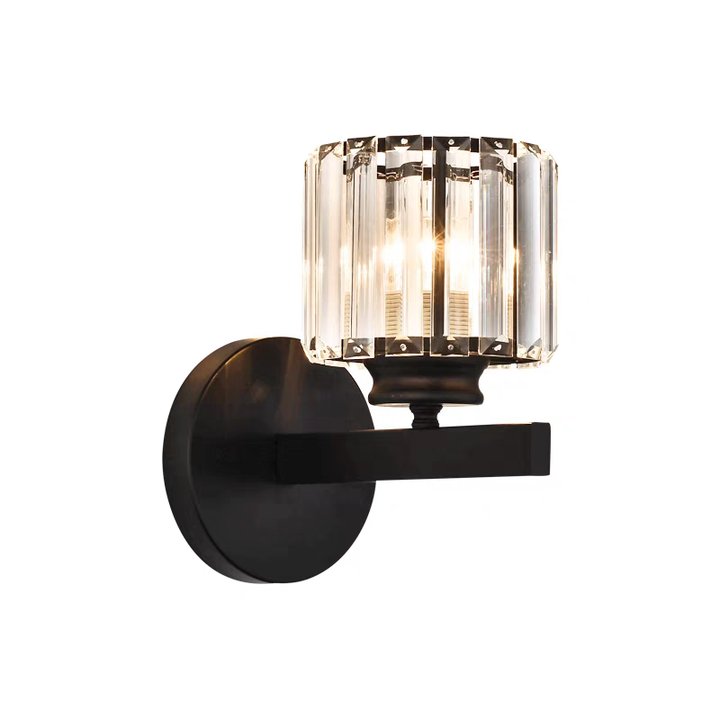 Skanto | Krystallglass Vegglampe med Moderne Arm Design