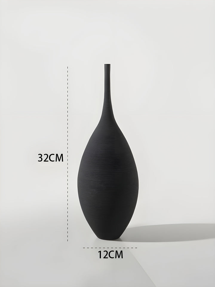 Skanto | Minimalistisk Håndlaget Keramisk Zen Vase