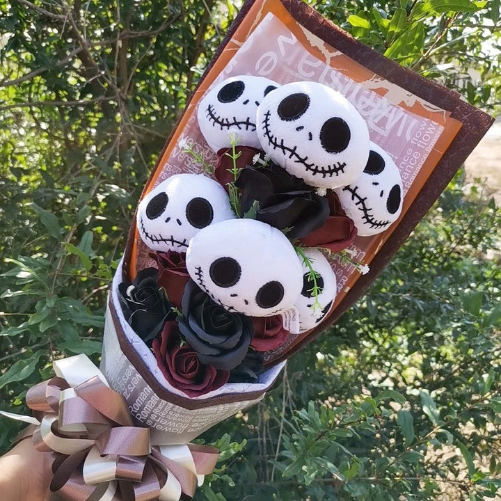 Skanto | Jack Skellington Bukett - Halloween Plush Dukke Mareritt Før Jul Bukett