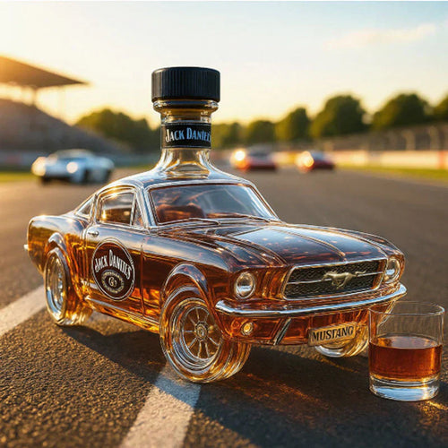 Skanto | OutlawFlask | Limited Edition Bronco Whiskey Bottle