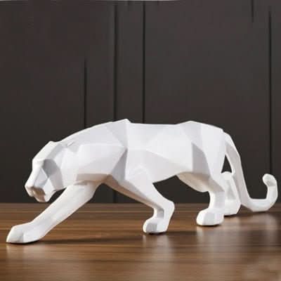 Moderne Jaguar-Figur fra Kunstharz für die Heimdekoration
