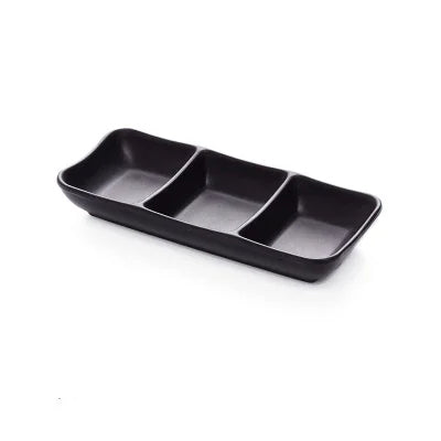 Japansk Melamin Dipskål Plastfat Sausdispenser | Skanto
