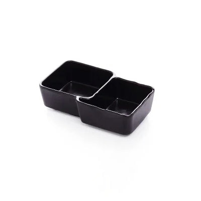 Japansk Melamin Dipskål Plastfat Sausdispenser | Skanto