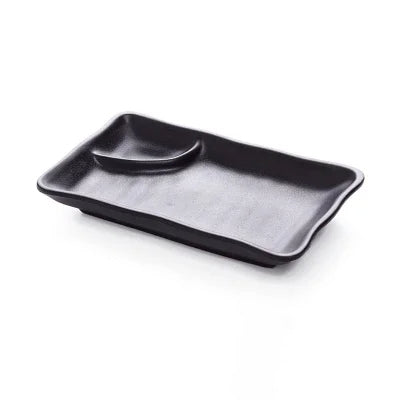 Japansk Melamin Dipskål Plastfat Sausdispenser | Skanto