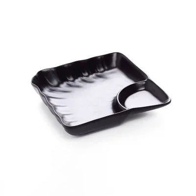 Japansk Melamin Dipskål Plastfat Sausdispenser | Skanto