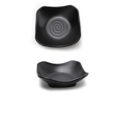 Japansk Melamin Dipskål Plastfat Sausdispenser | Skanto