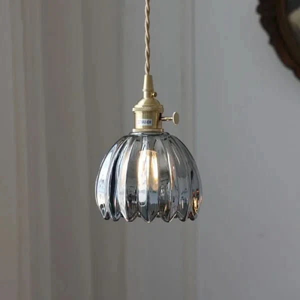 Skanto | Glass Flower Pendant Light – Japansk stil