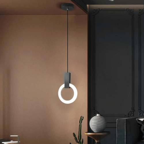 Skanto | Nordisk LED Pendellampe Laget av Tre, Rund