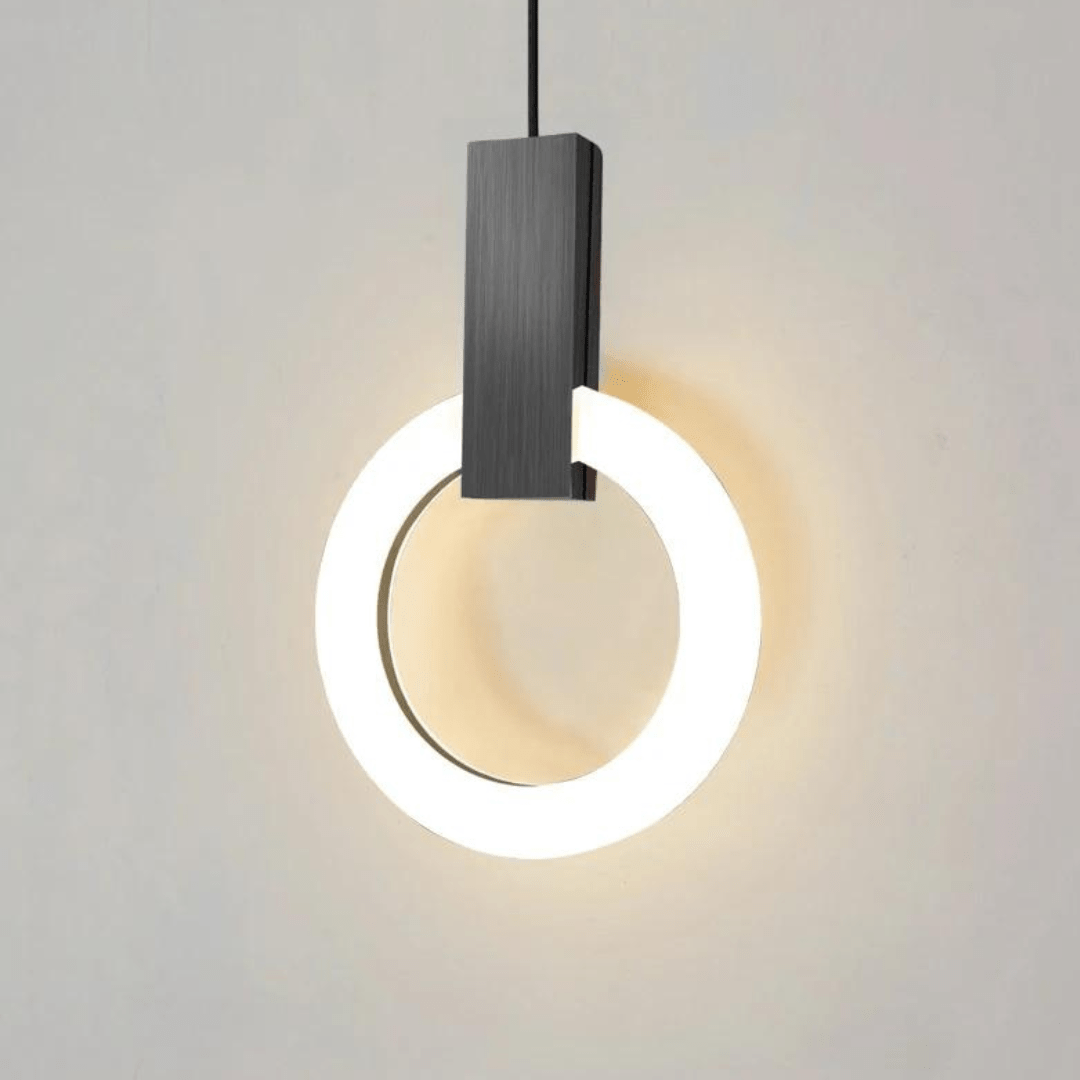 Skanto | Nordisk LED Pendellampe Laget av Tre, Rund