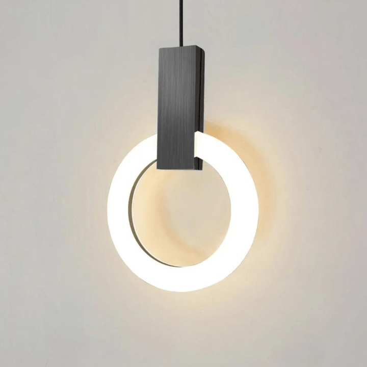 Skanto | Nordisk LED Pendellampe Laget av Tre, Rund