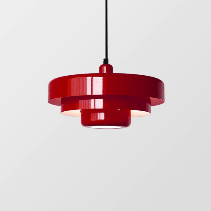 Elegante dreistufige pendelleuchte i Macaronfarben