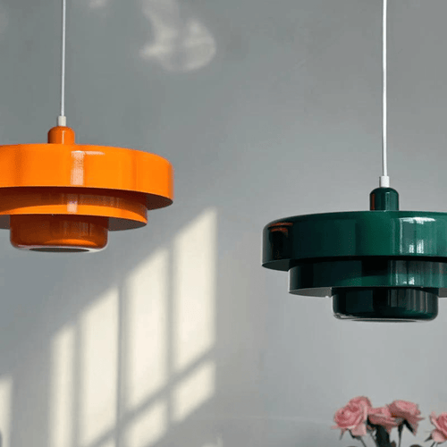 VintageGlow - Stilig LED Pendellampe for Stue Skanto