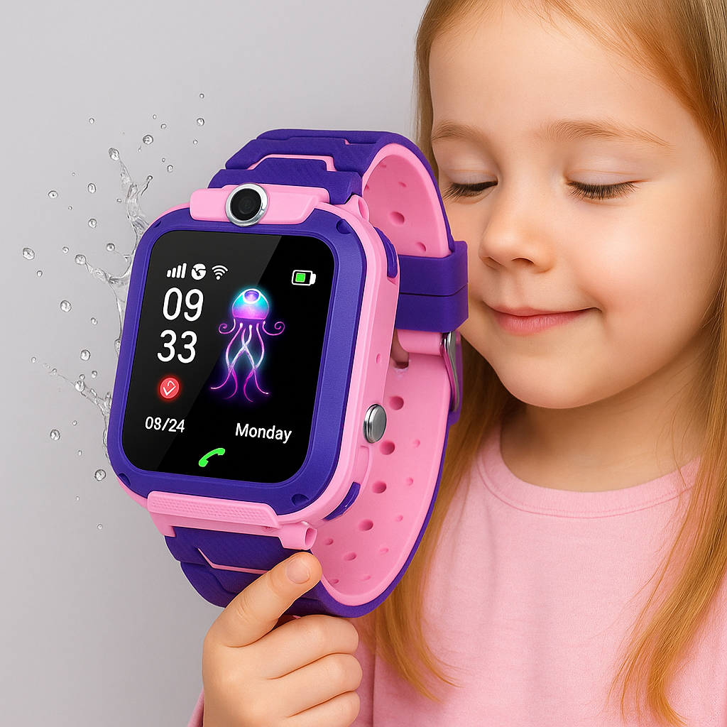 Skanto | Barne GPS Vanntett Smartklokke SOS Tracker