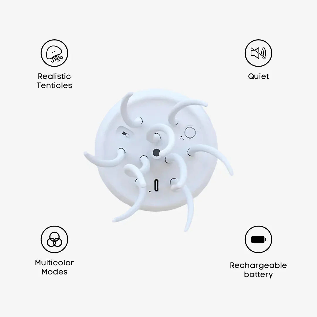 Skanto | Original JellyBeat | Smart Fargerik LED Dansende Manet Lampe
