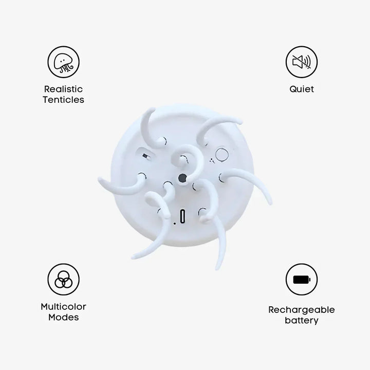 Skanto | Original JellyBeat | Smart Fargerik LED Dansende Manet Lampe