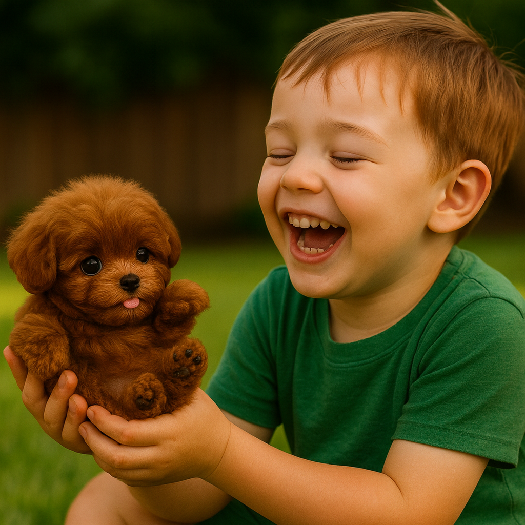 Norvo | Interaktiv Realistisk Pluss Valp med Bevegelsesfunksjoner