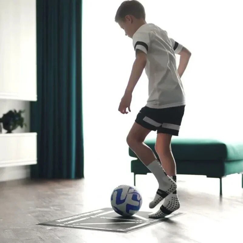 Junior Fotball Ferdigheter Trener Matte - Forbedre Fotball Ferdigheter Hjemme