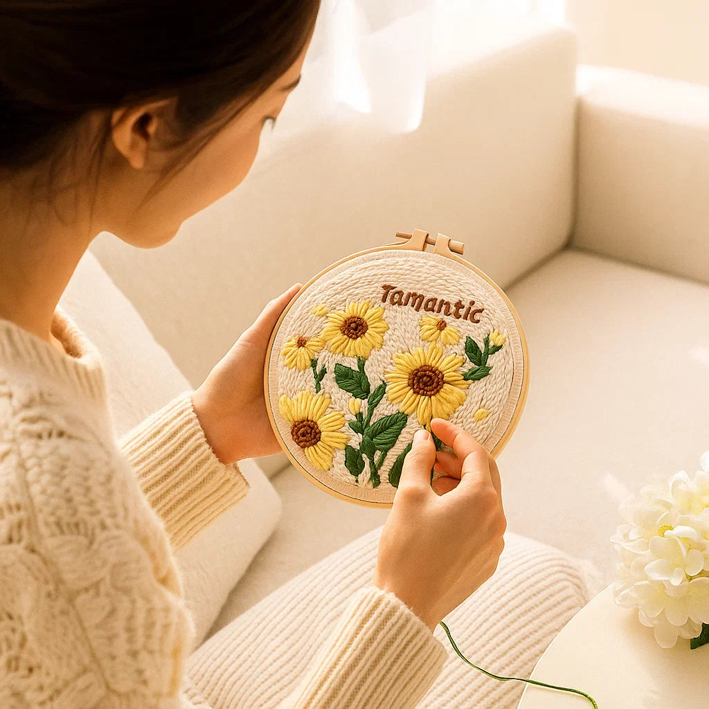 Skanto | Avslappende broderisett med ulike design