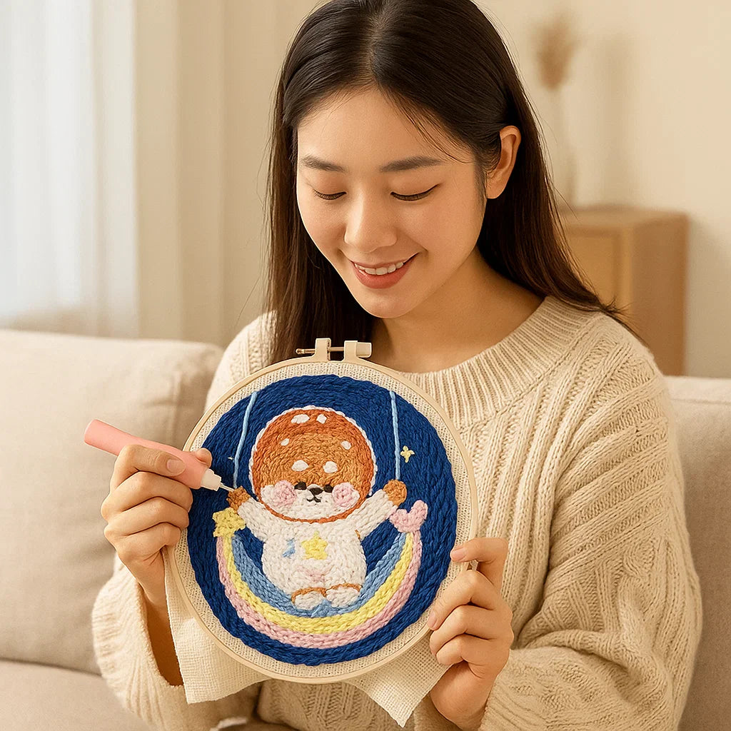 Skanto | Avslappende broderisett med ulike design