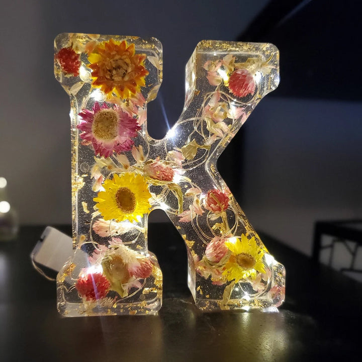 Skanto | Blomster Harpikslampe