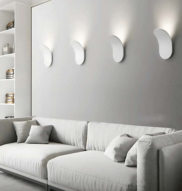 Skanto | Moderne Buet Vegglampe med LED Lys
