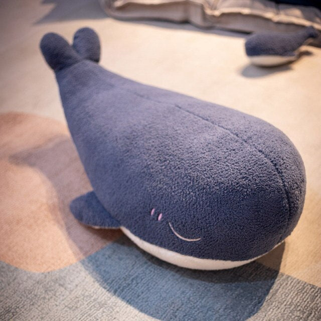 Skanto | Bedårende Fluffy Blå Hval Plushie
