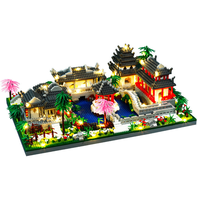 Skanto | Ancient Pagoda Village med Lake Nano Byggesteiner