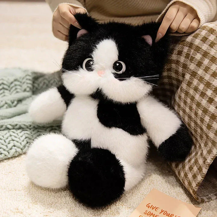 Skanto | Storøydet Calico Siamesisk Katt Plush Venner