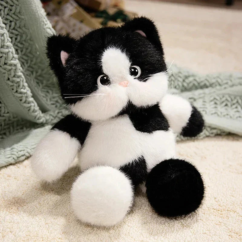 Skanto | Storøydet Calico Siamesisk Katt Plush Venner