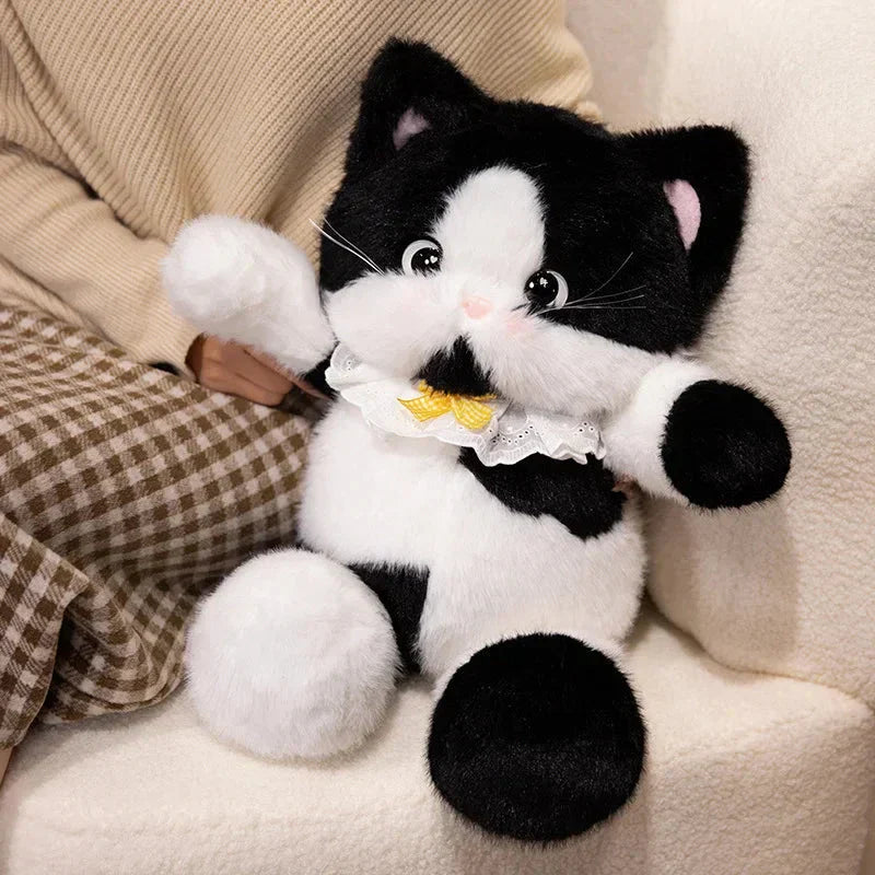 Norvo | Storøydet Calico Siamesisk Katt Plush Venner