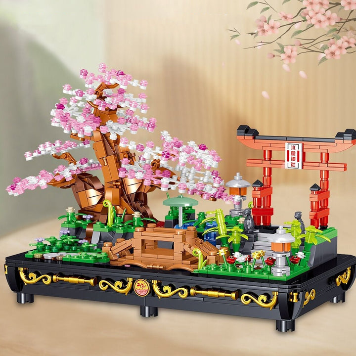 Skanto | Bonsai Cherry Blossom Sakura Shrine Nano Byggesett