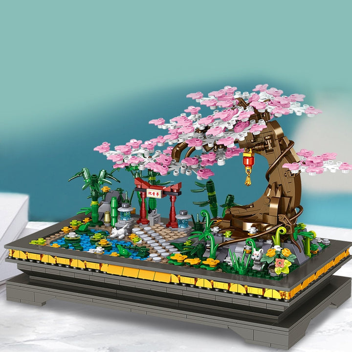 Skanto | Bonsai Cherry Blossom Sakura Shrine Nano Byggesett