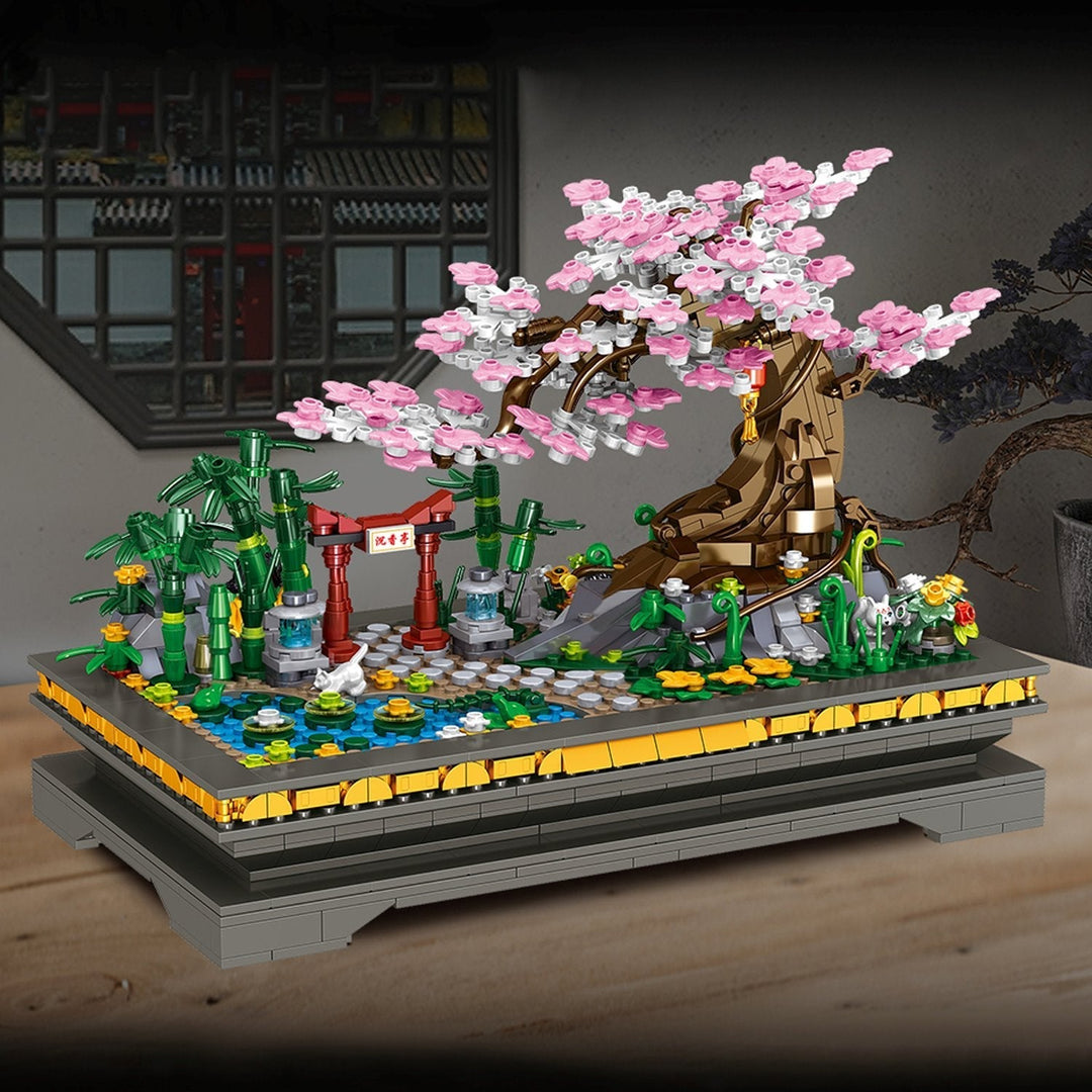 Skanto | Bonsai Cherry Blossom Sakura Shrine Nano Byggesett