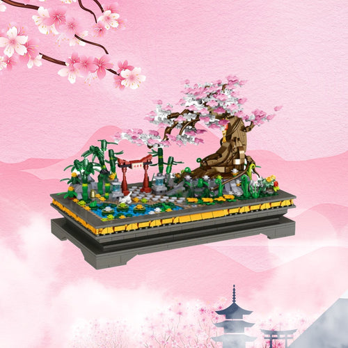 Skanto | Bonsai Cherry Blossom Sakura Shrine Nano Byggesett